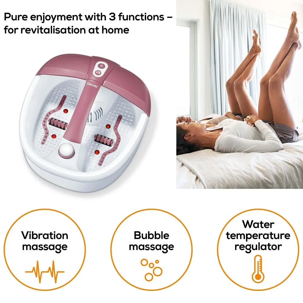 Beurer FB 35 Foot Spa with Aroma Filter, Magnetic Field & Infrared Therapy