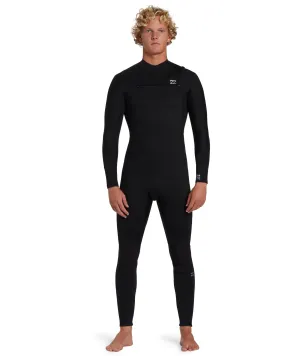 Billabong 4/3 Foil Front Zip (Blk)