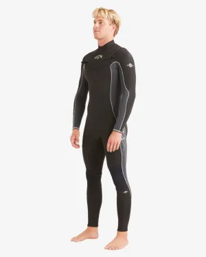Billabong Absolute 302 Chest Zip GBS Full Wetsuit Mens - Dark Grey
