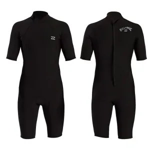 BILLABONG MENS 2/2MM ABSOLUTE BACK ZIP SPRING SUIT