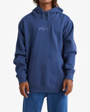 Billabong Tonal Wave Pop Hood - Slate Blue