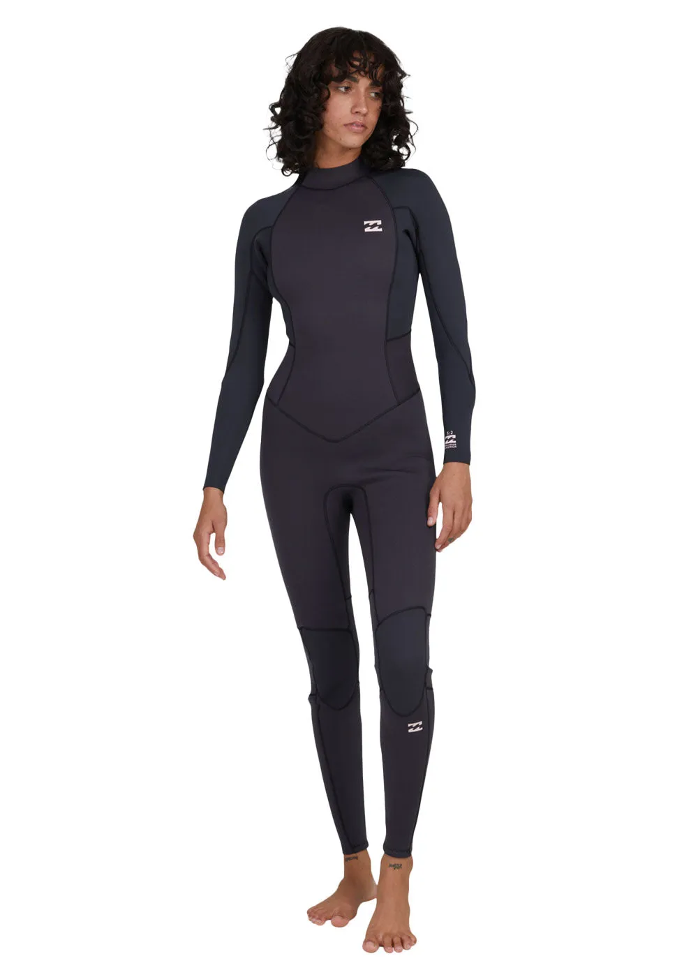 Billabong Womens Launch 3/2mm FL Back Zip Steamer