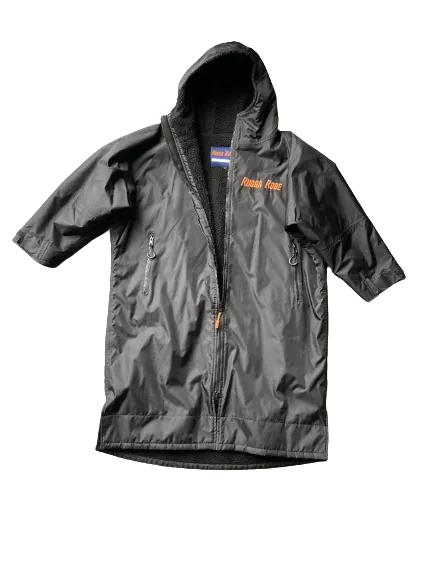 Black Change Robe with Black Fleece - Club Robe