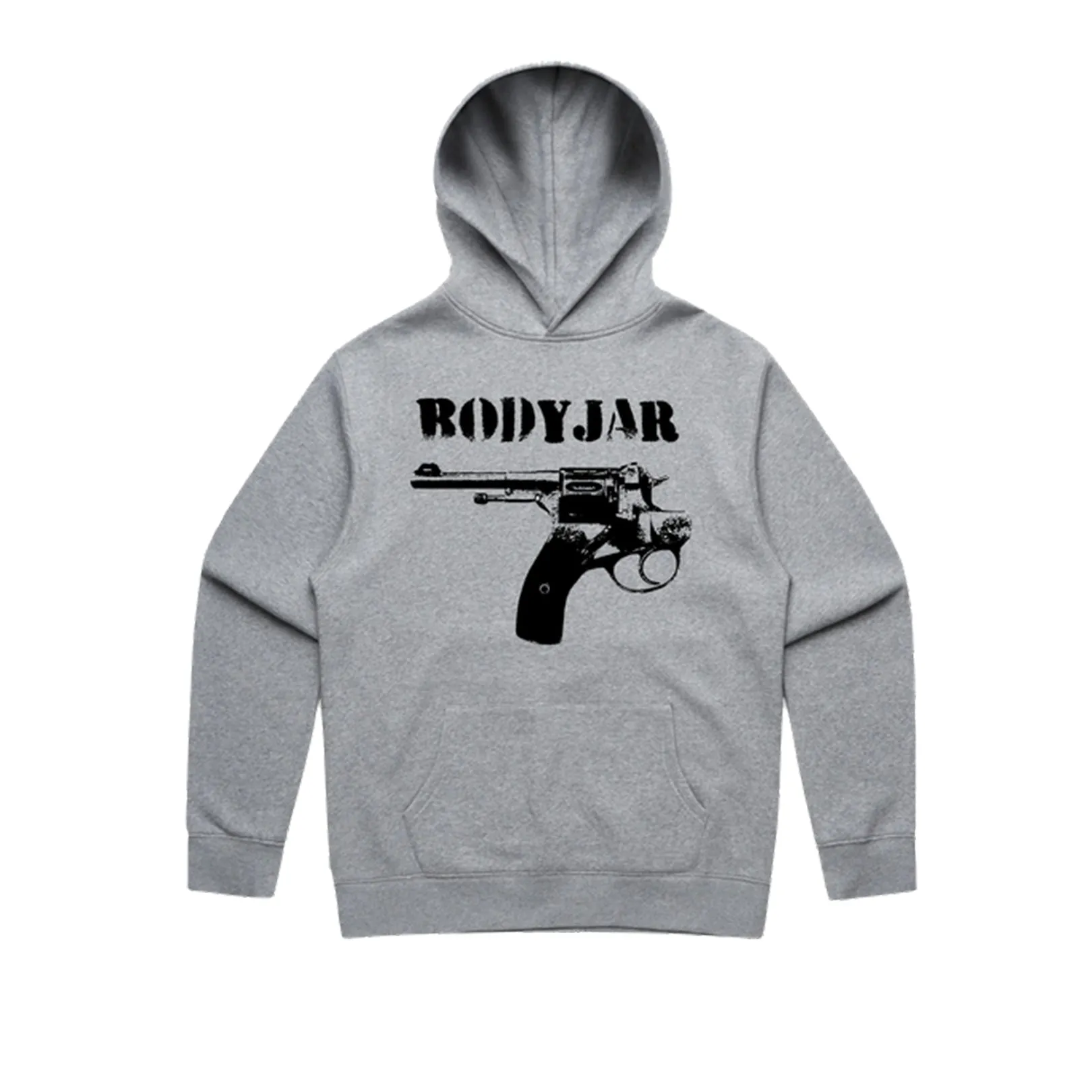 Bodyjar Gun Hoodie Grey