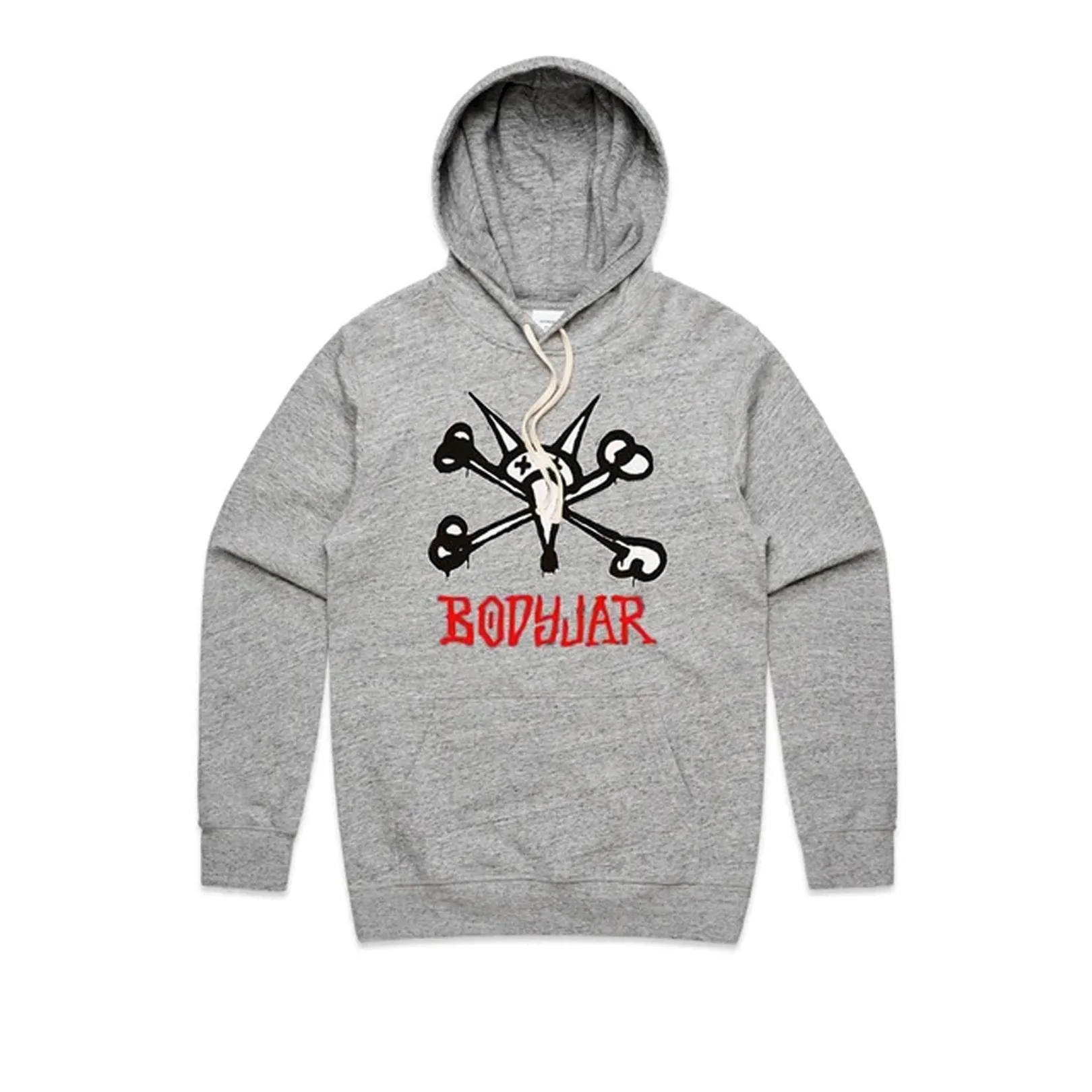 Bodyjar Rat Hood Grey Marle