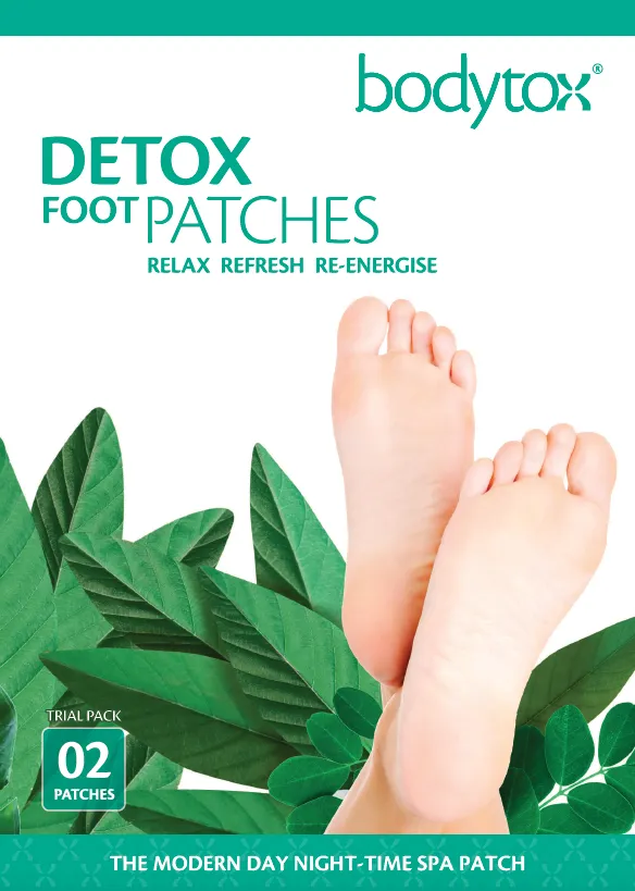 Bodytox Detox Foot Patches Trial Pack of 2