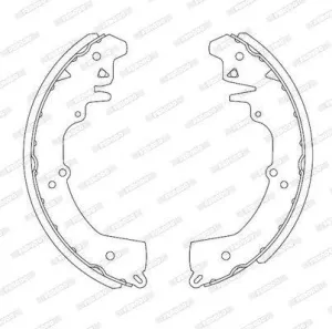 Brake Shoes Mahindra Bolerio,Scorpion, Tata Telcoline