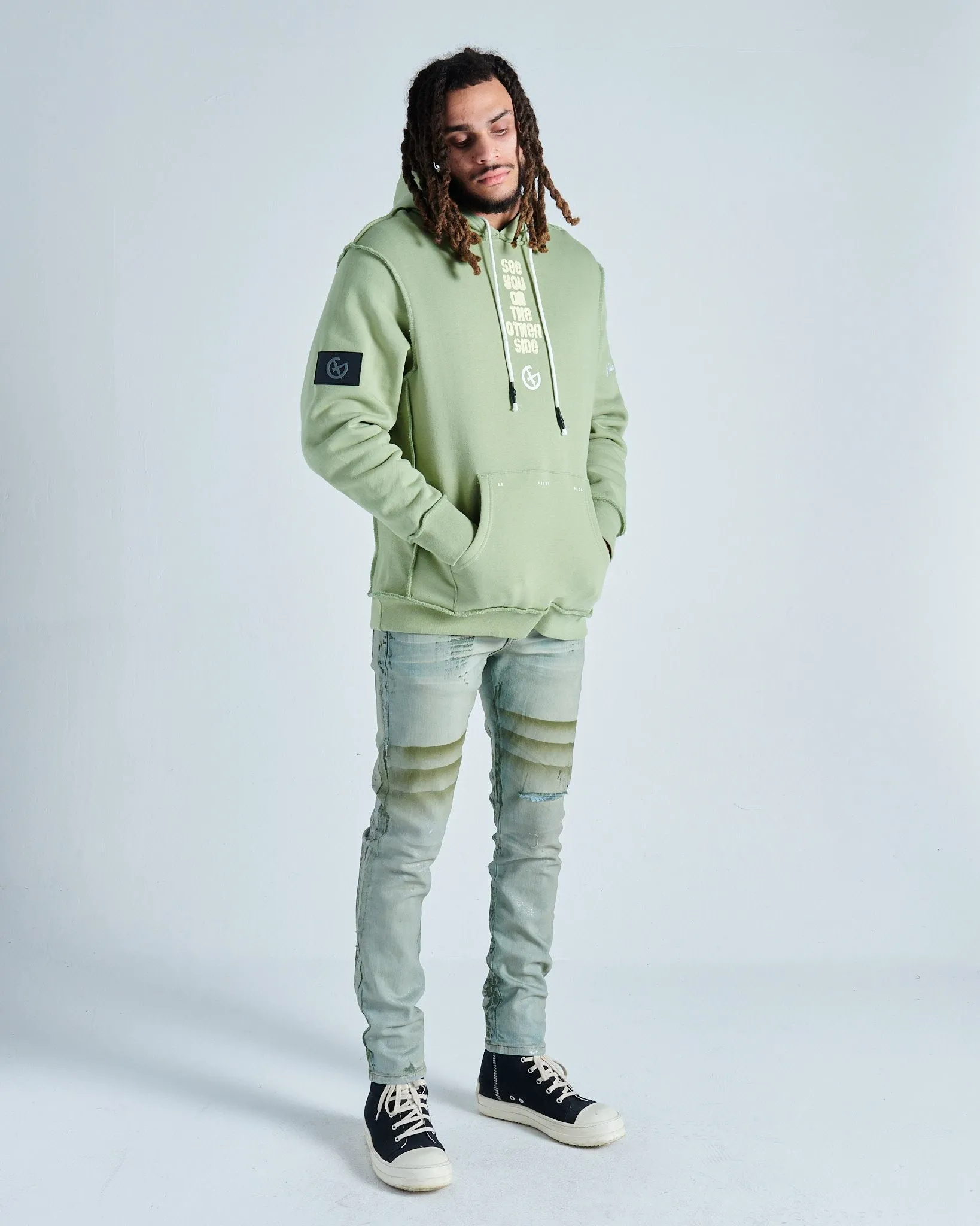 BRB HOODIE (OLIVE)