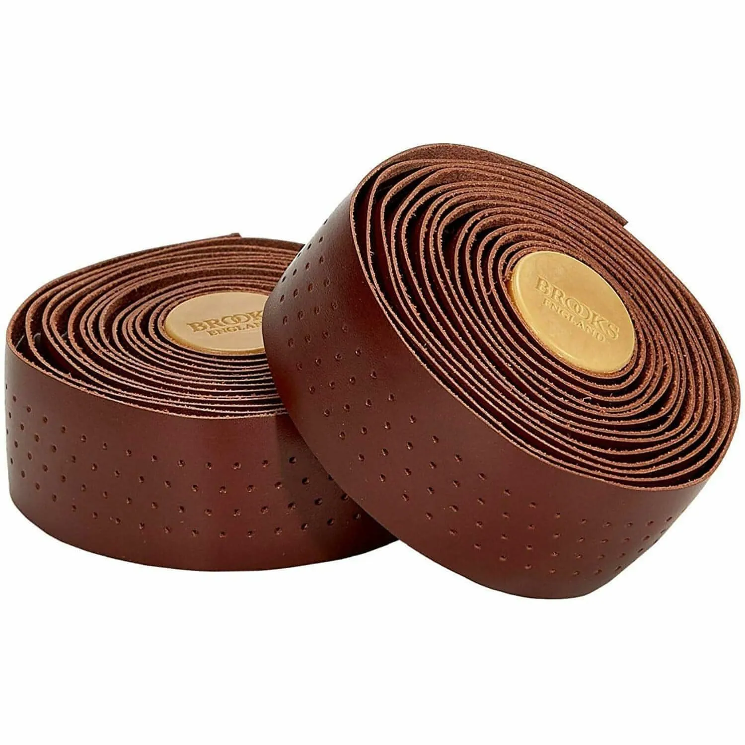 Brooks England Leather Handlebar Tape - Brown