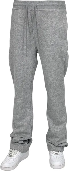BTF24007 SOLID STACK FLEECE PANTS