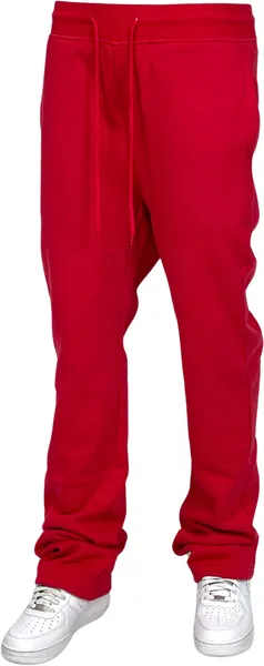 BTF24007 SOLID STACK FLEECE PANTS