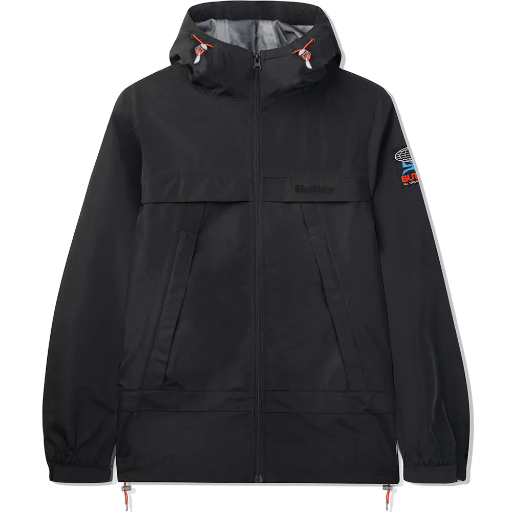 Butter Goods T-Rain Jacket Black