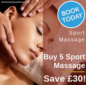 Buy 5 x Sport Massage Appointments in Solihull