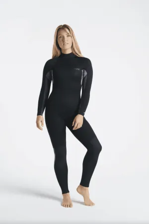 C-Skins Surflite 5/4mm Womens Winter Wetsuit Back Zip