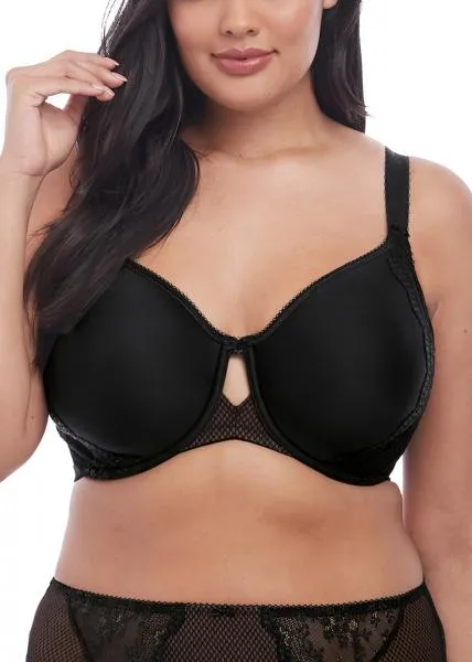 Charley Underwire Bandless Spacer Moulded Bra - Black -