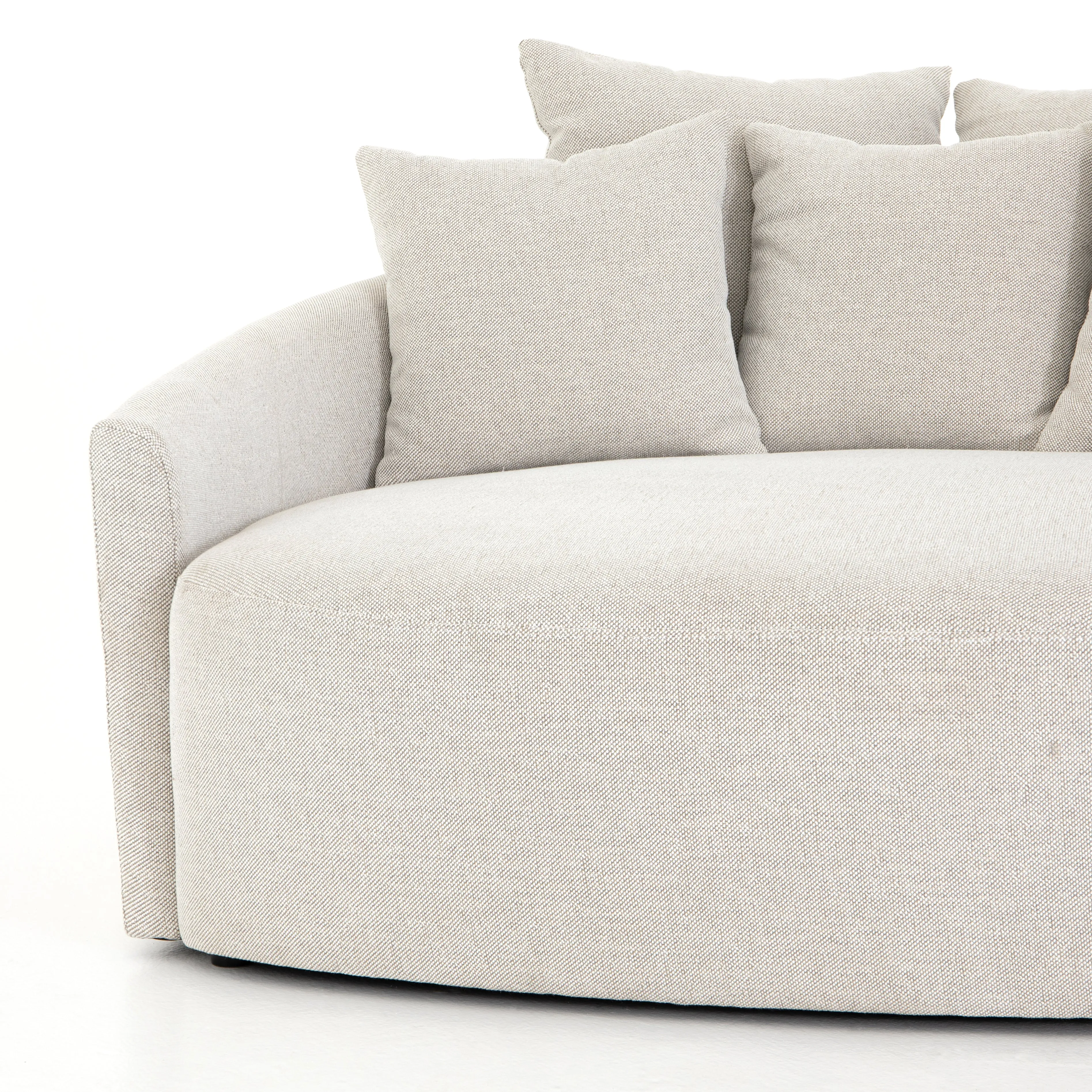 Chloe Media Lounger-Delta Bisque