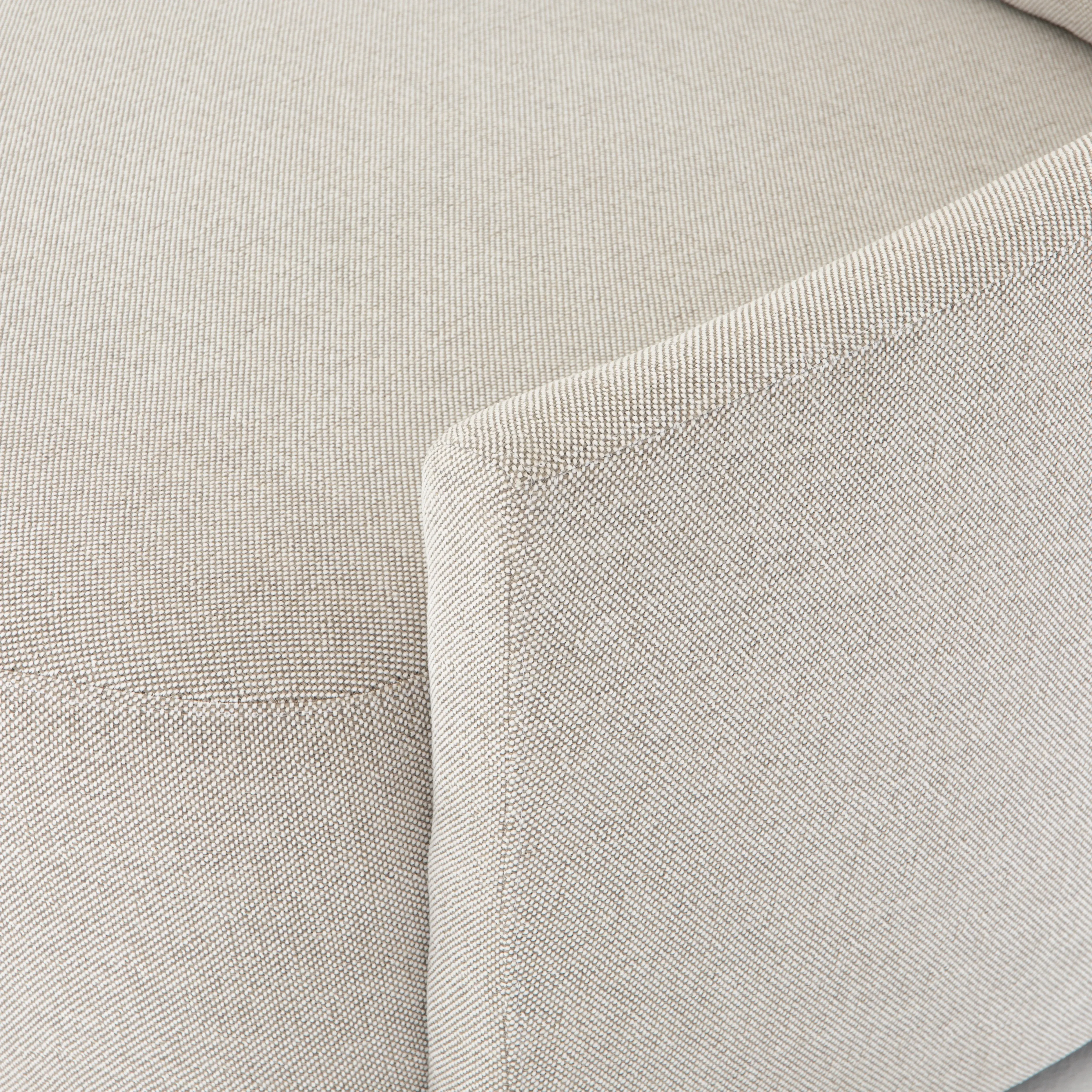 Chloe Media Lounger-Delta Bisque