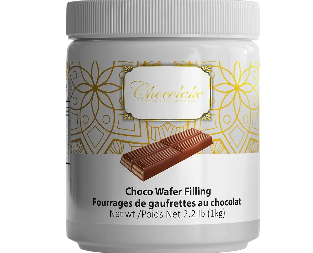 Choco Wafer Filling - Chocolake - 1 kg Jar (Case = 4 x 1 kg) - Canadian Distribution