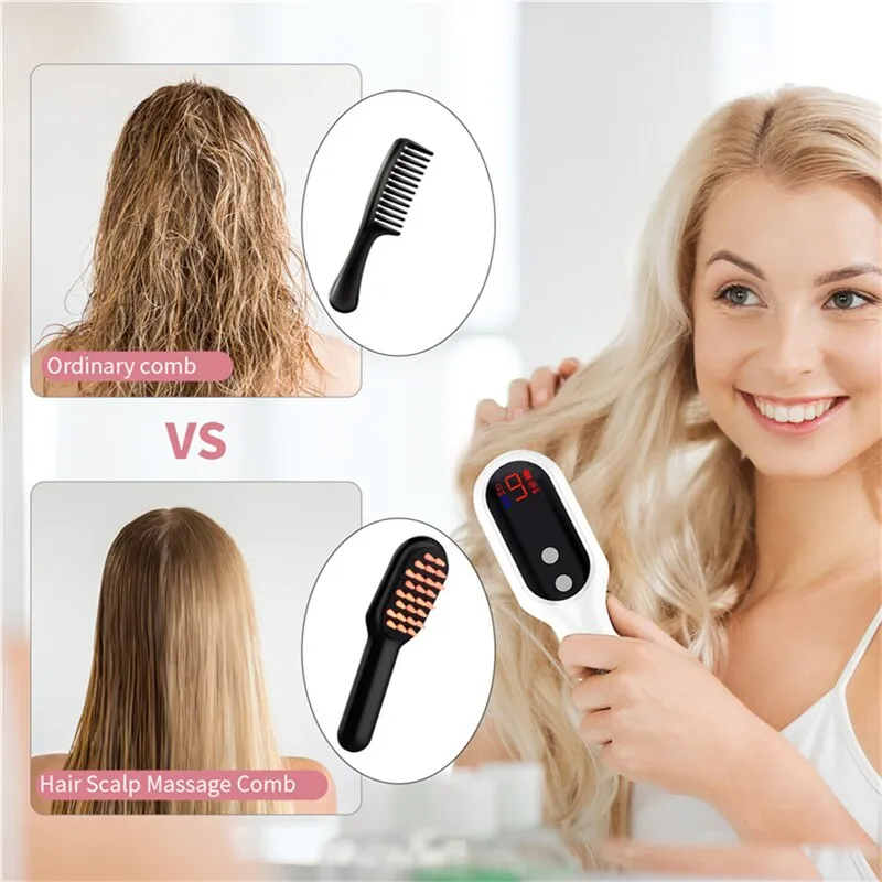 Ckeyin Electric Vibration Massage Comb