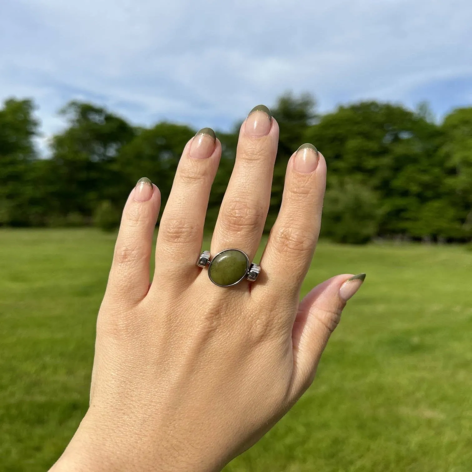 Conquering | Peridot Oval Crystal