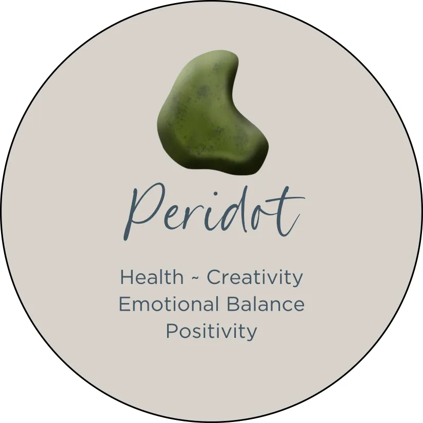 Conquering | Peridot Oval Crystal