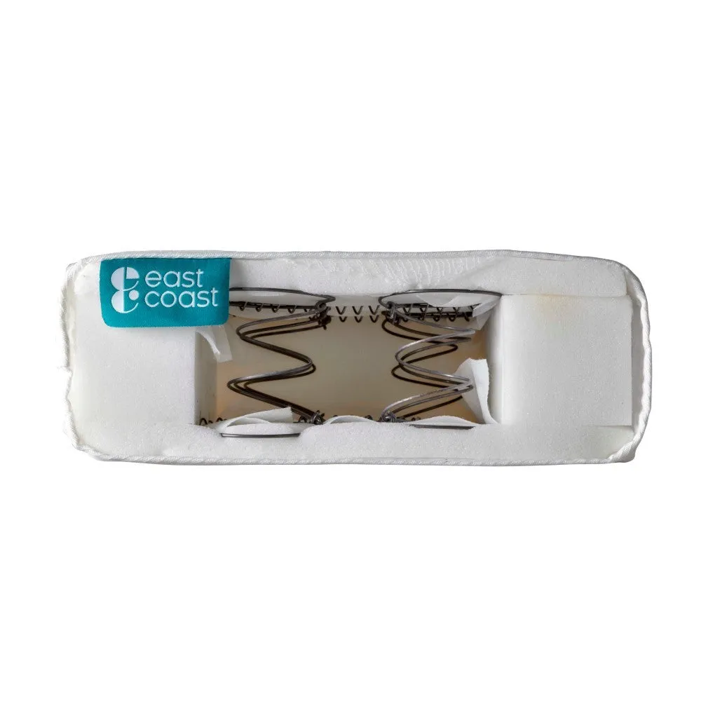 Cot Bed Spring Mattress with Washable Cover | 140 x 70cm