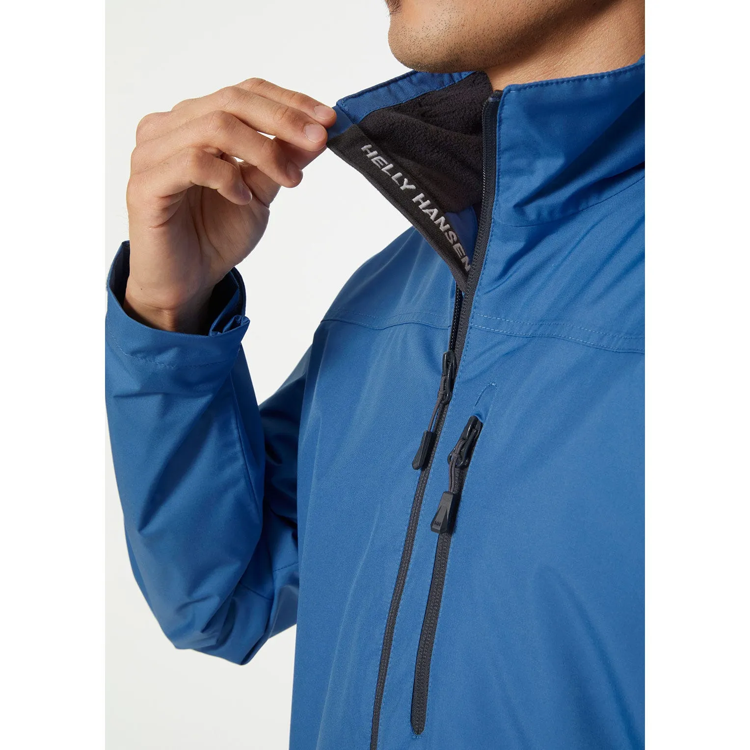 Crew Midlayer Sailing Jacket in Azurite Blue