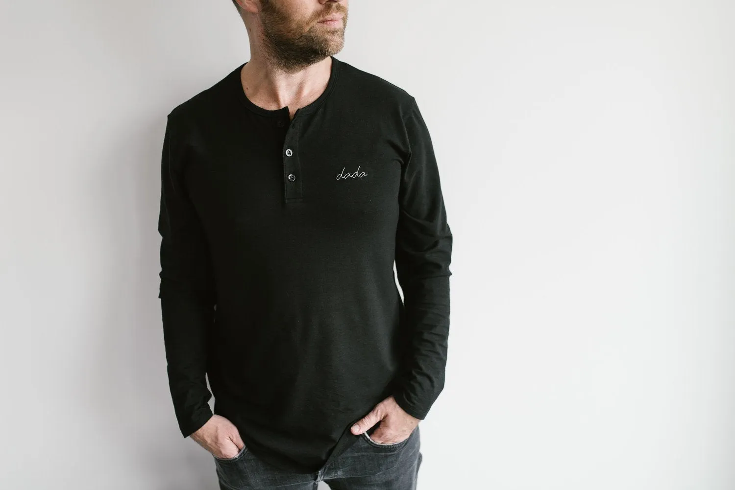 Dada Henley Long Sleeve Shirt