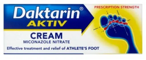 Daktarin Aktiv Athlete's Foot Cream 15g x 2 Packs