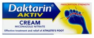 Daktarin Aktiv Athlete's Foot Cream 15g x 2 Packs