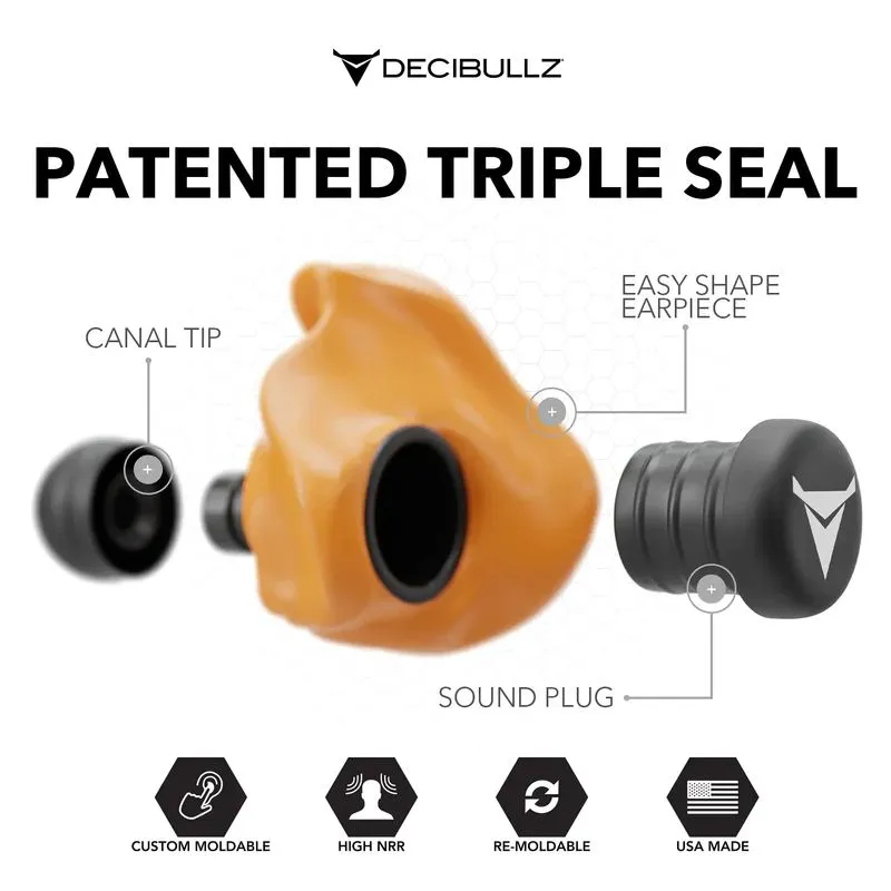 Decibullz Custom Molded Earplugs
