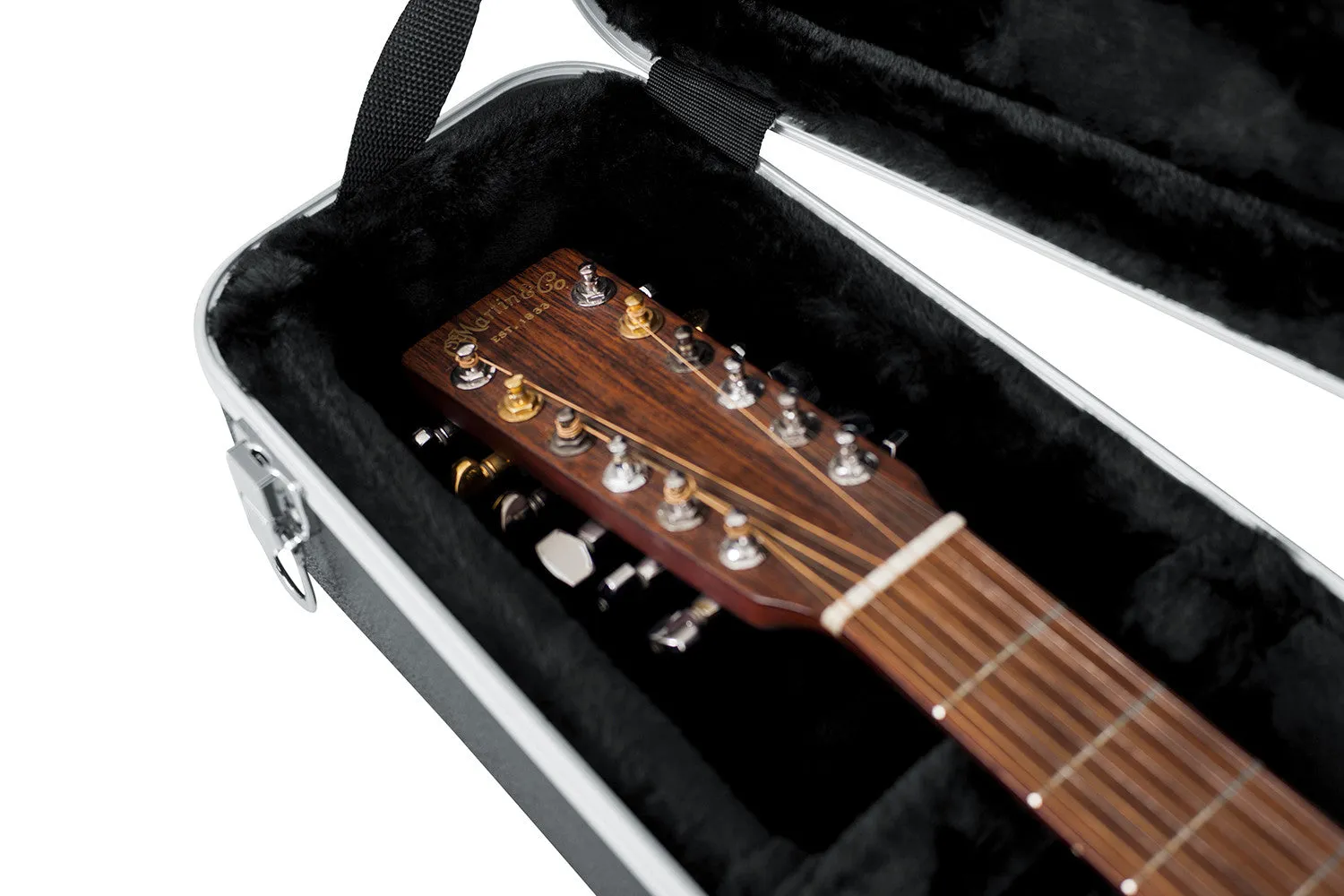 Deluxe Molded Case for 12-String Dreadnought Guitars