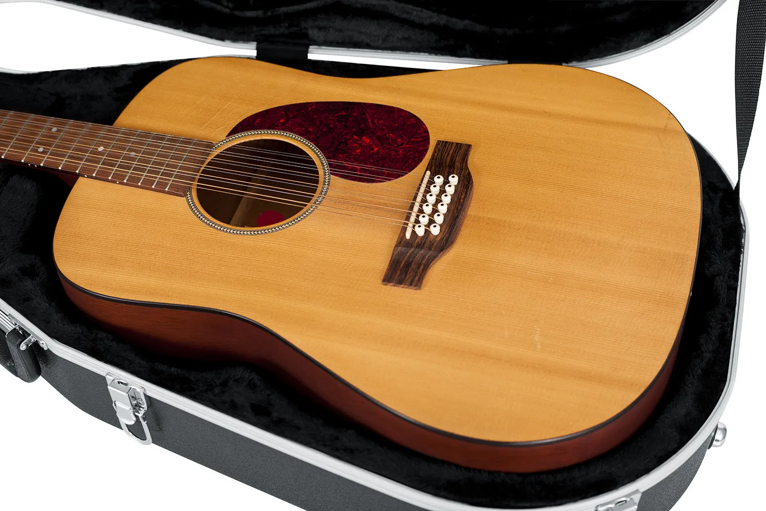 Deluxe Molded Case for 12-String Dreadnought Guitars