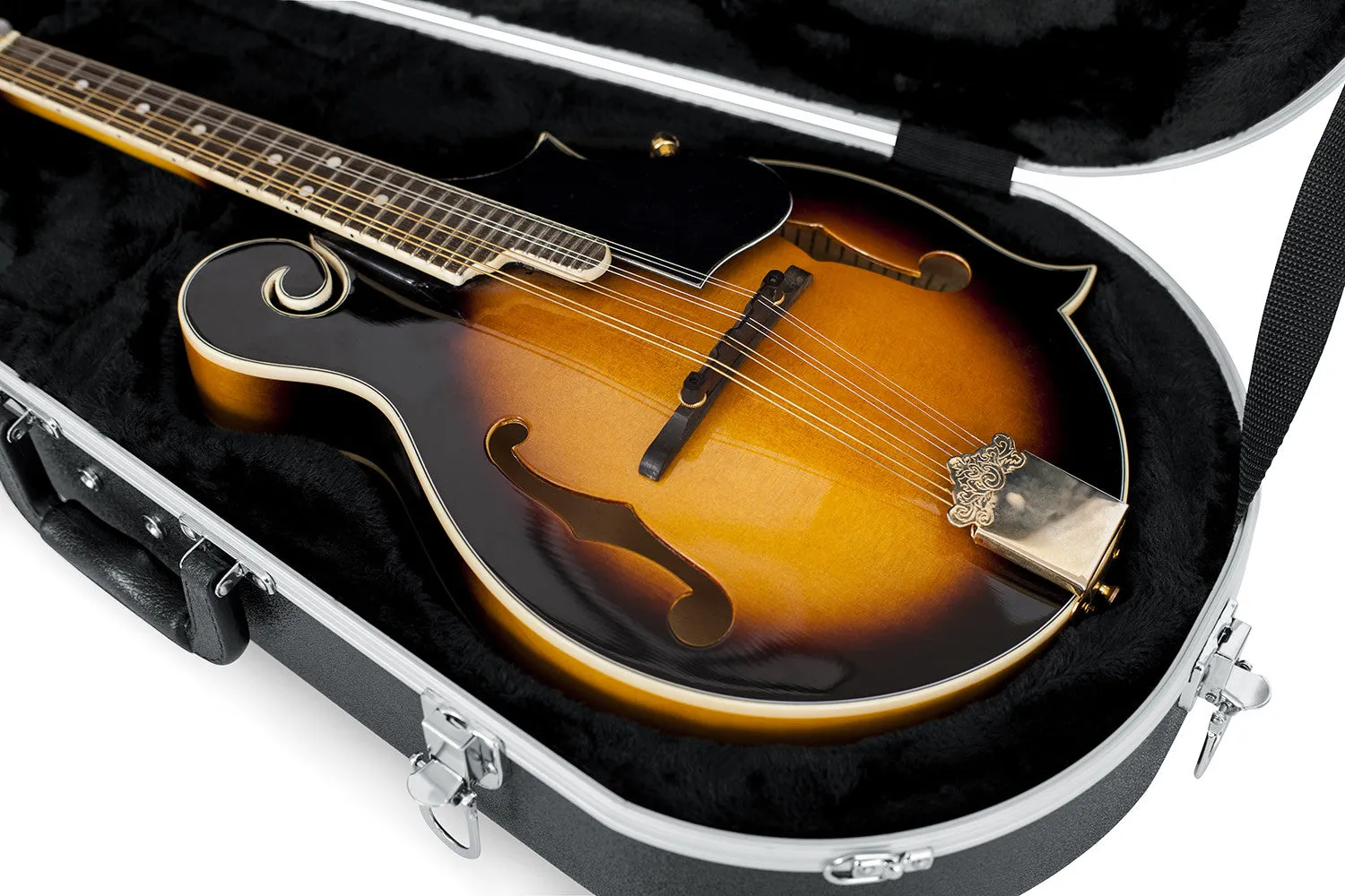 Deluxe Molded Case for Both A and F Style Mandolins