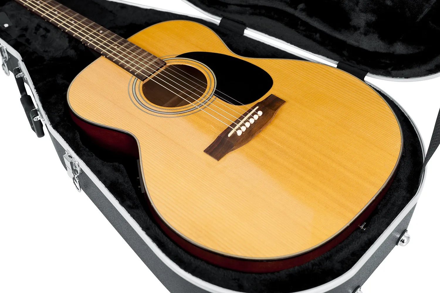 Deluxe Molded Case for Dreadnought Guitars