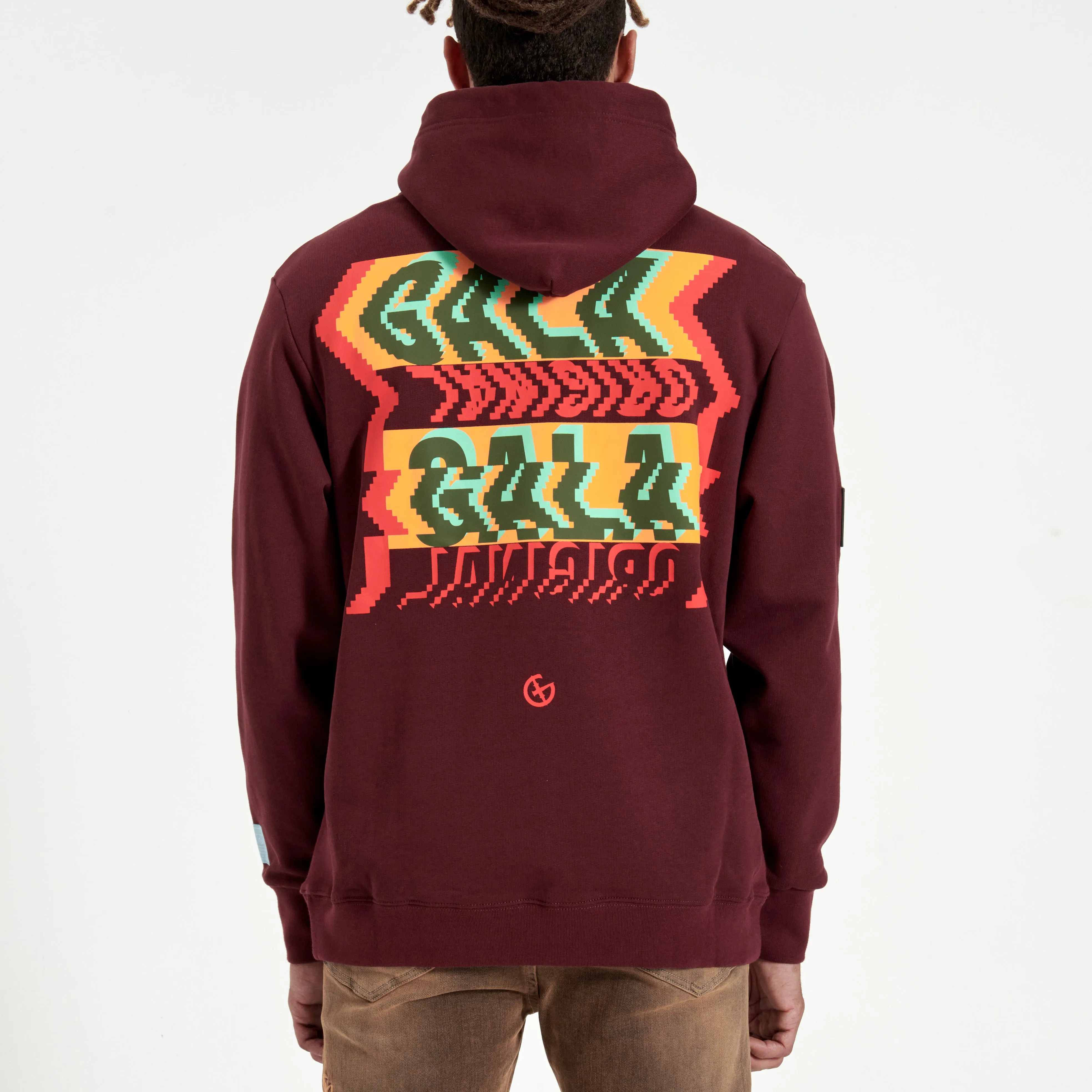DIGITAL DANCE HOODIE (CHOCOLATE MAROON)