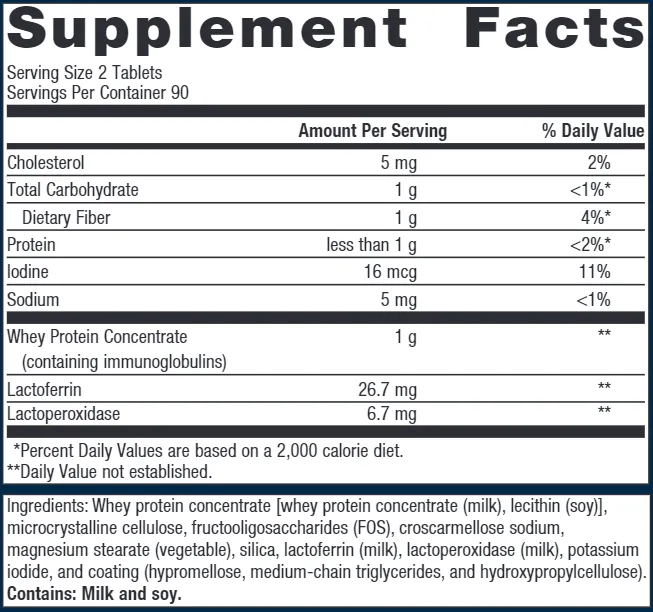 DISCONTINUED (Click for Product Substitute) - Probioplex Intensive Care Tablets