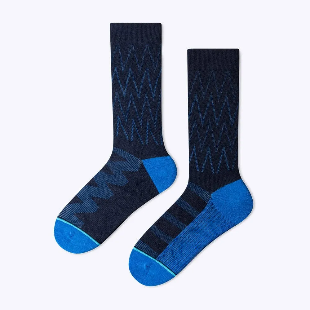Dress Socks - Zig Zag
