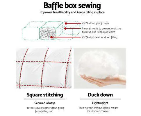 Duck Down Quilt - 700GSM