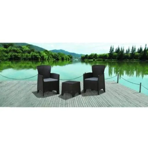 Duramax Cedarrattan Sofa Duo Set, Brown 86760