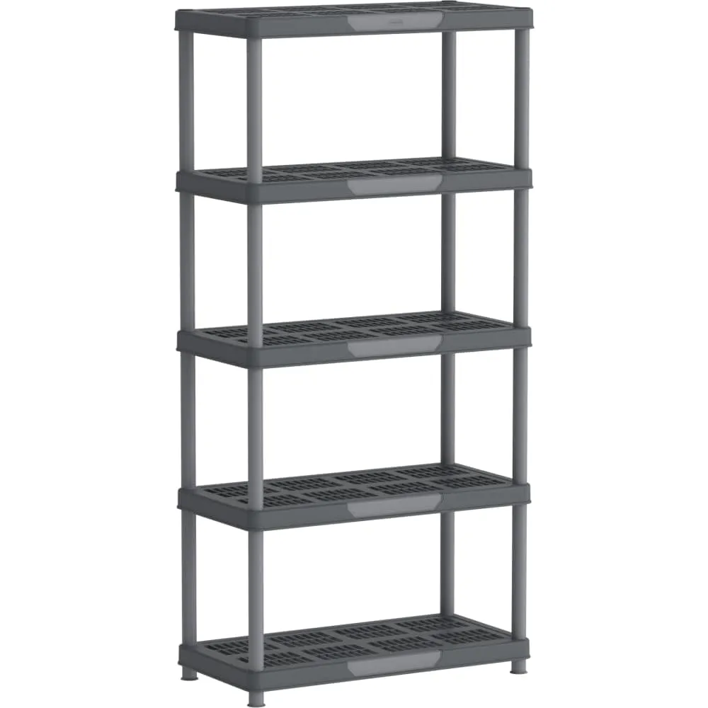 Duramax Shelving Rack 5 Tier Gray 86502