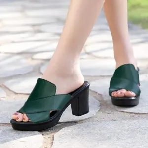 Emma - Ortho Dames Sandalen met Plateauzool