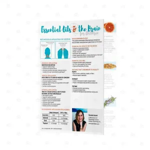 Essential Oils & the Brain Brochure (2017)