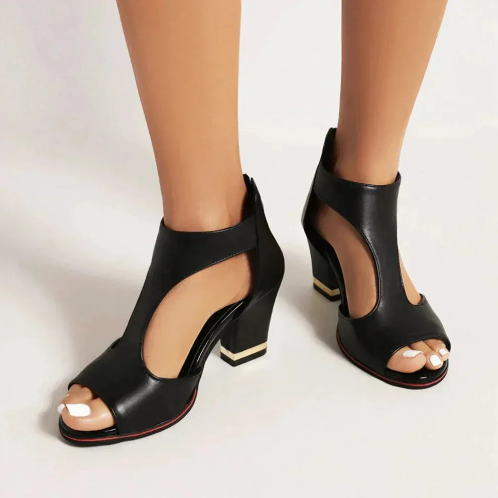 Eva - Ortho Dames Hak Sandalen