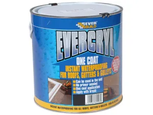 Everbuild Evercryl One Coat Compound Black 2.5Kg