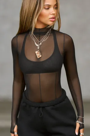 Exposed Seams Long Sleeve