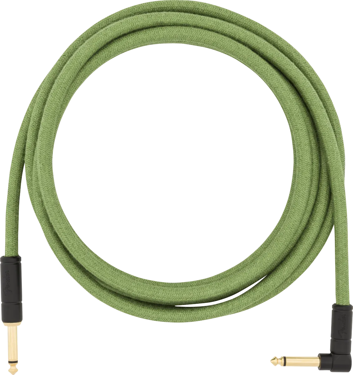 Fender 10' Angled Festival Instrument Cable, Pure Hemp