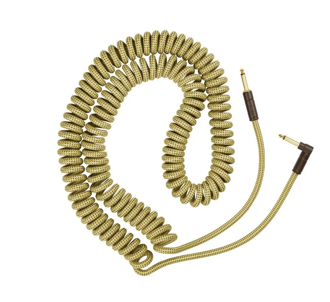 Fender Deluxe 30' Coil Cable - Tweed