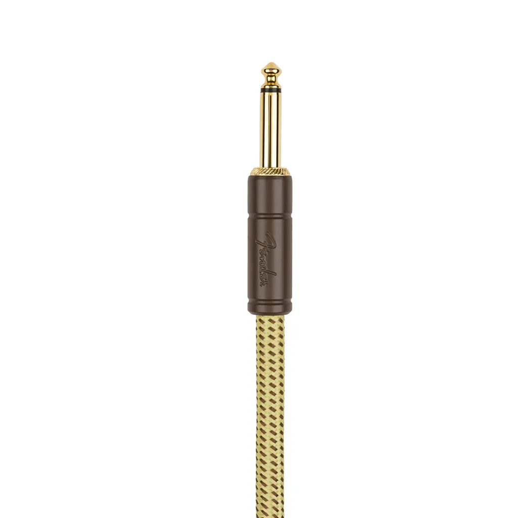 Fender Deluxe Coil Guitar Cable, Tweed, 30ft