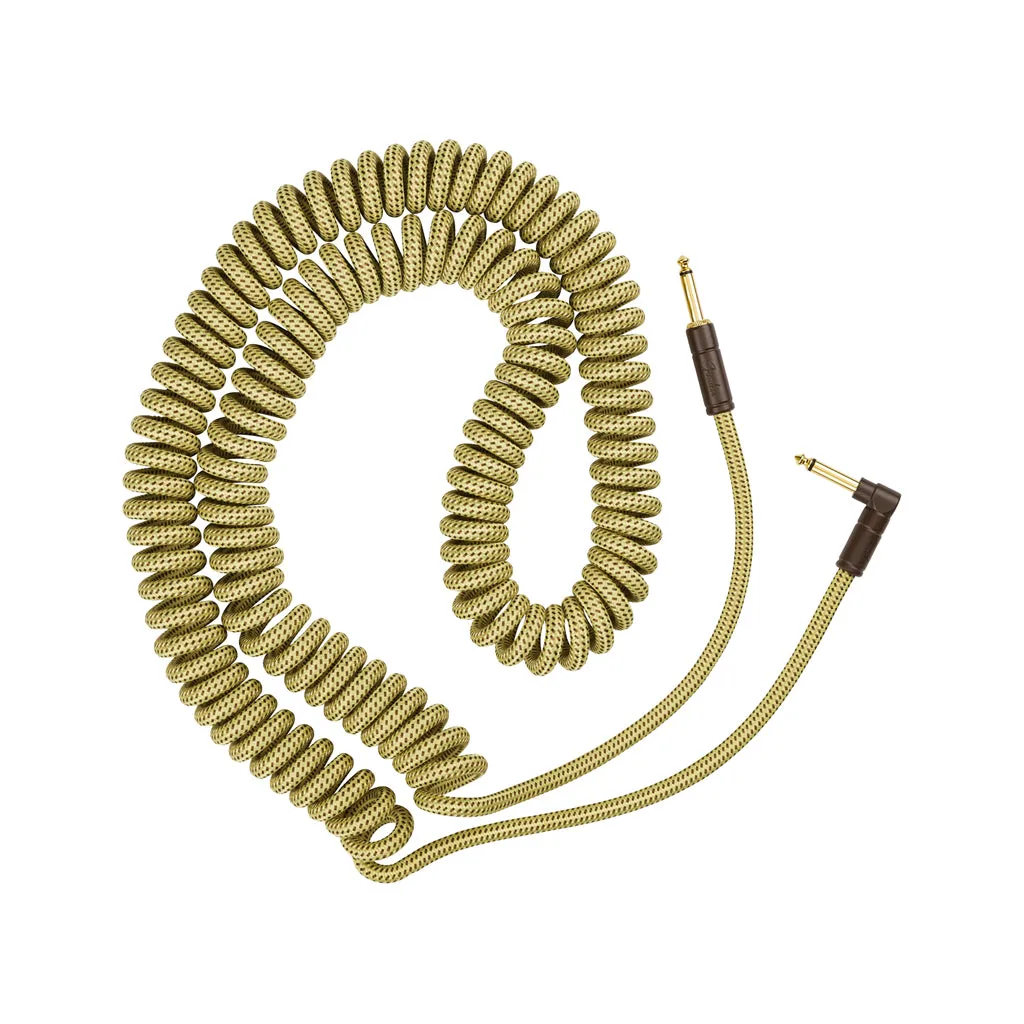 Fender Deluxe Coil Guitar Cable, Tweed, 30ft